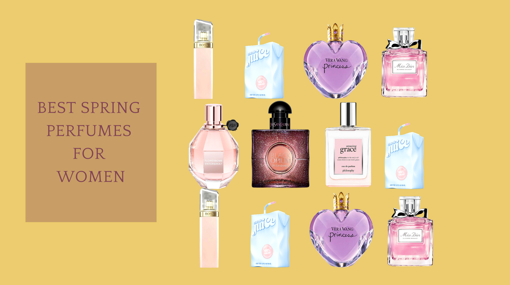 Smell like a dream in these perfect Spring Perfumes
